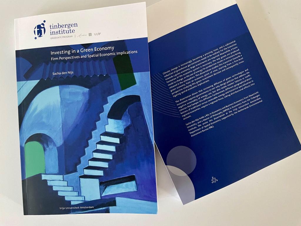 Foto van het proefschrift van Sacha den Nijs